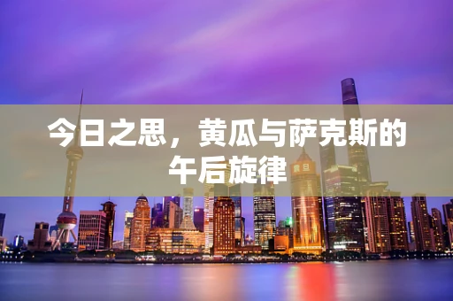 今日之思，黄瓜与萨克斯的午后旋律