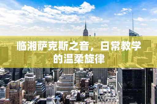 临湘萨克斯之音，日常教学的温柔旋律