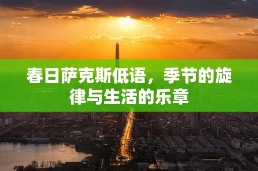春日萨克斯低语，季节的旋律与生活的乐章
