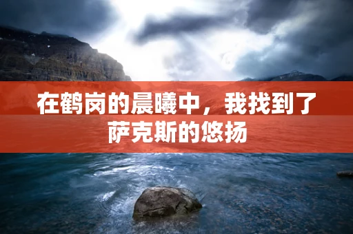 在鹤岗的晨曦中，我找到了萨克斯的悠扬
