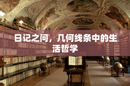 日记之问，几何线条中的生活哲学