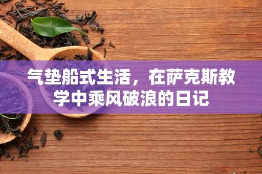 气垫船式生活，在萨克斯教学中乘风破浪的日记