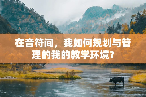 在音符间，我如何规划与管理的我的教学环境？