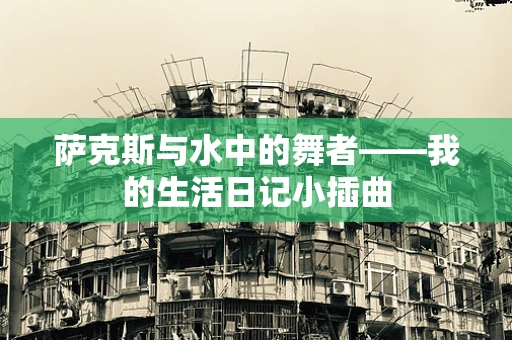 萨克斯与水中的舞者——我的生活日记小插曲