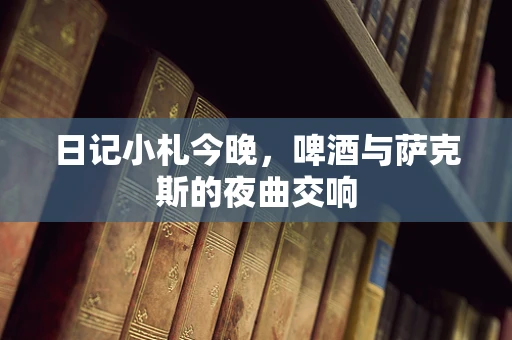 日记小札今晚，啤酒与萨克斯的夜曲交响