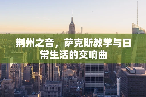 荆州之音，萨克斯教学与日常生活的交响曲
