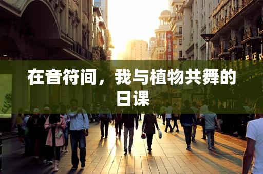 在音符间，我与植物共舞的日课