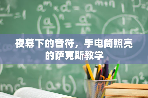 夜幕下的音符，手电筒照亮的萨克斯教学