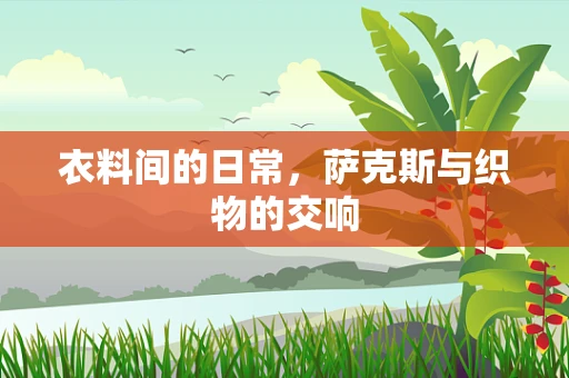 衣料间的日常，萨克斯与织物的交响