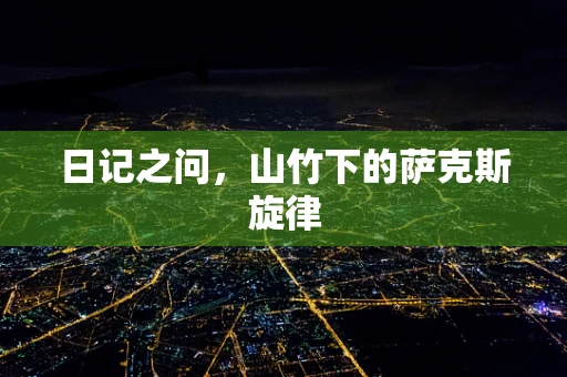 日记之问，山竹下的萨克斯旋律