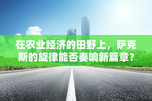 在农业经济的田野上，萨克斯的旋律能否奏响新篇章？