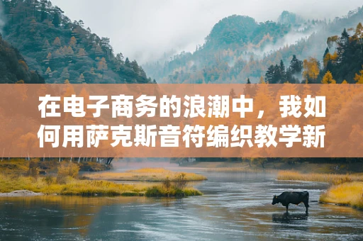在电子商务的浪潮中，我如何用萨克斯音符编织教学新篇章？