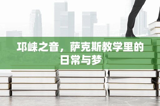 邛崃之音，萨克斯教学里的日常与梦