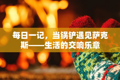每日一记，当锅铲遇见萨克斯——生活的交响乐章