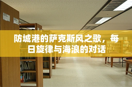 防城港的萨克斯风之歌，每日旋律与海浪的对话