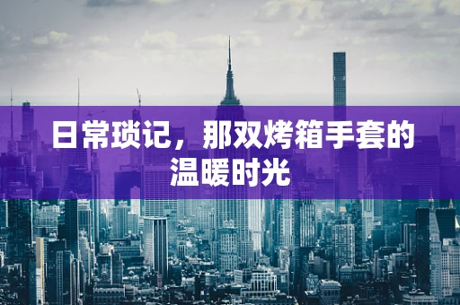 日常琐记，那双烤箱手套的温暖时光