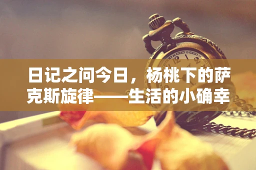 日记之问今日，杨桃下的萨克斯旋律——生活的小确幸