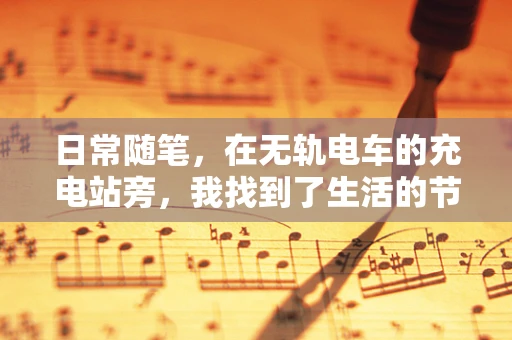 日常随笔，在无轨电车的充电站旁，我找到了生活的节奏
