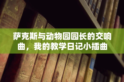 萨克斯与动物园园长的交响曲，我的教学日记小插曲
