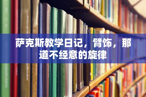 萨克斯教学日记，臂饰，那道不经意的旋律