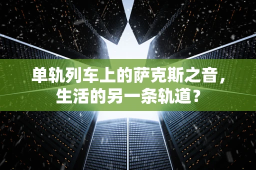 单轨列车上的萨克斯之音，生活的另一条轨道？