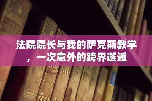 法院院长与我的萨克斯教学，一次意外的跨界邂逅