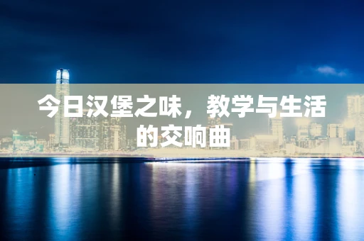 今日汉堡之味，教学与生活的交响曲
