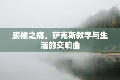 颈椎之痛，萨克斯教学与生活的交响曲