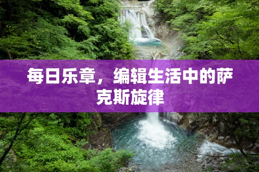 每日乐章，编辑生活中的萨克斯旋律