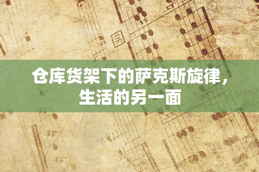 仓库货架下的萨克斯旋律，生活的另一面
