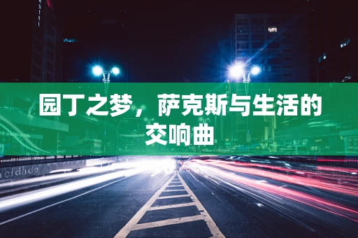 园丁之梦，萨克斯与生活的交响曲