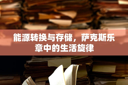能源转换与存储，萨克斯乐章中的生活旋律