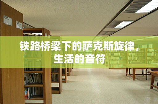 铁路桥梁下的萨克斯旋律，生活的音符